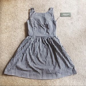 Tuesday Bassen Gingham Pinafore Dress